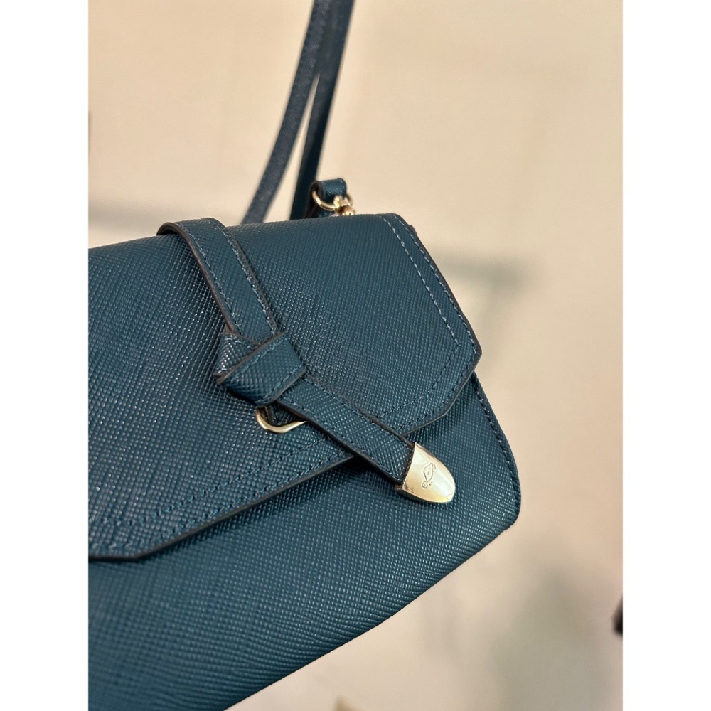 Carpisa Peacock Colored Crossbody Bag - Picture 4 of 4